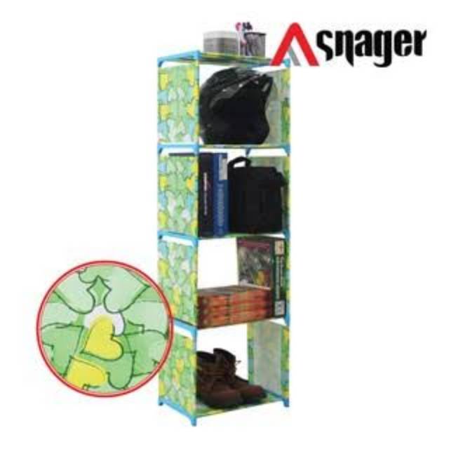 Rak buku / rak helm portable ( rak serbaguna )