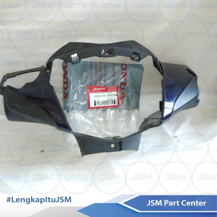 TOTOK/BATOK SUPRAX 125 BETMEN LAMPU DUA HITAM DEPAN 53205-KVL-N00FMB