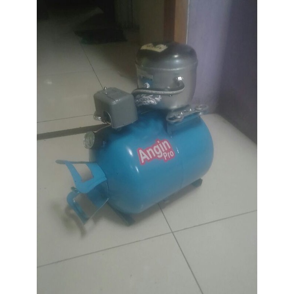 kompresor silent otomatis paket  slang dan gun