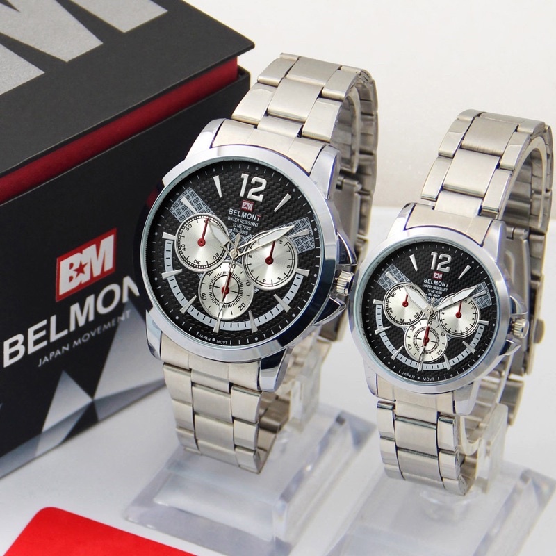 Jam Tangan Couple Rantai BELMONT BM 6009