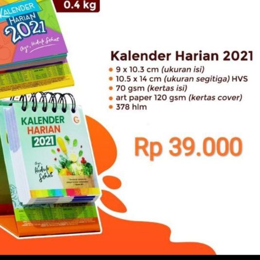 

➴ Kalender Harian 2021 (Muslim) - Gema Insani ☼