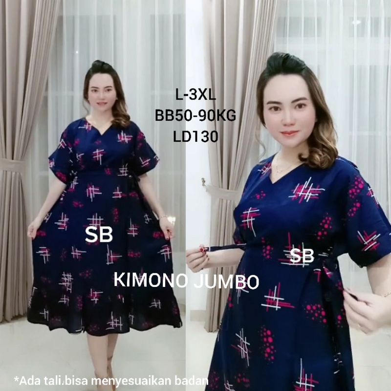 dress kimono Jumbo Rayon super