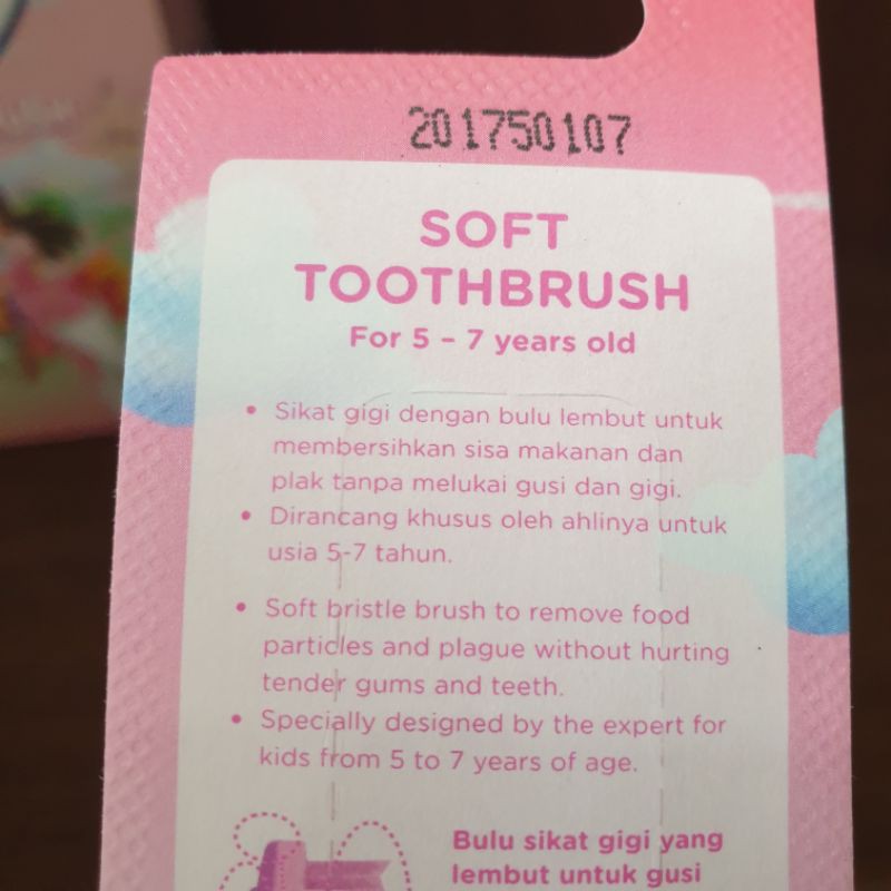 Cussons KidsToothbrush Soft 5-7 Years / Sikat Gigi Bayi, Balita, Anak With Tongue Cleaner (CUSSONS)