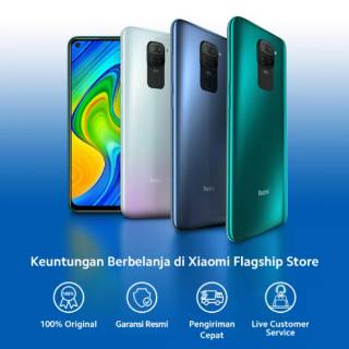 Redmi Note 9 4/64 gb garansi resmi | Shopee Indonesia