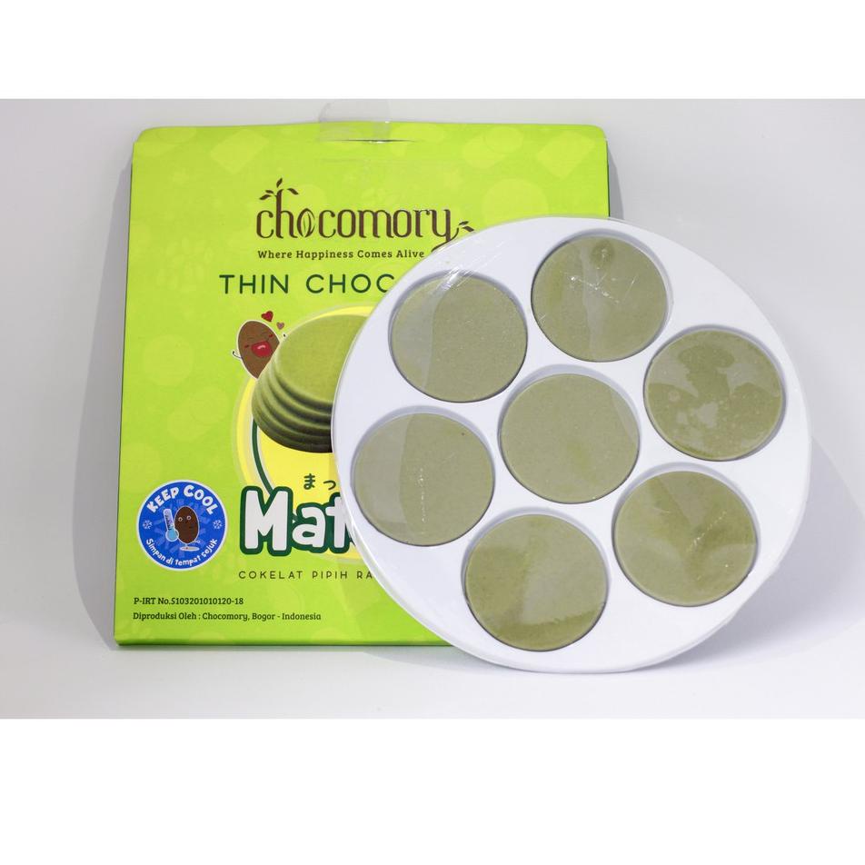 

(ltan -652) Chocomory Thin Chocolate Matcha 28 Gr x 1 Pc ♦ 54