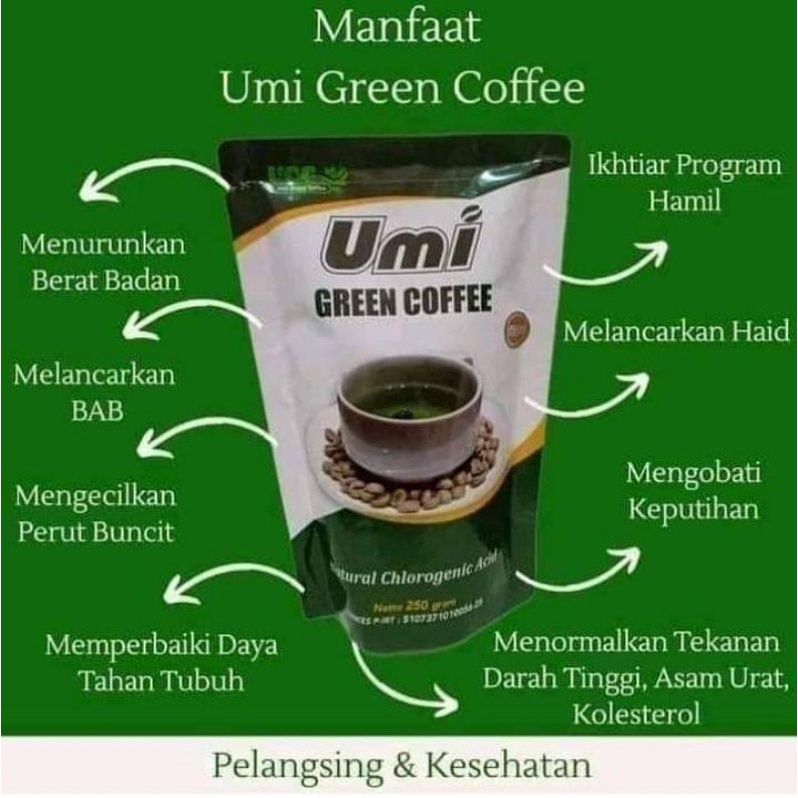 

UMI GREEN COFFE MINUMAN PELANGSING HERBAL