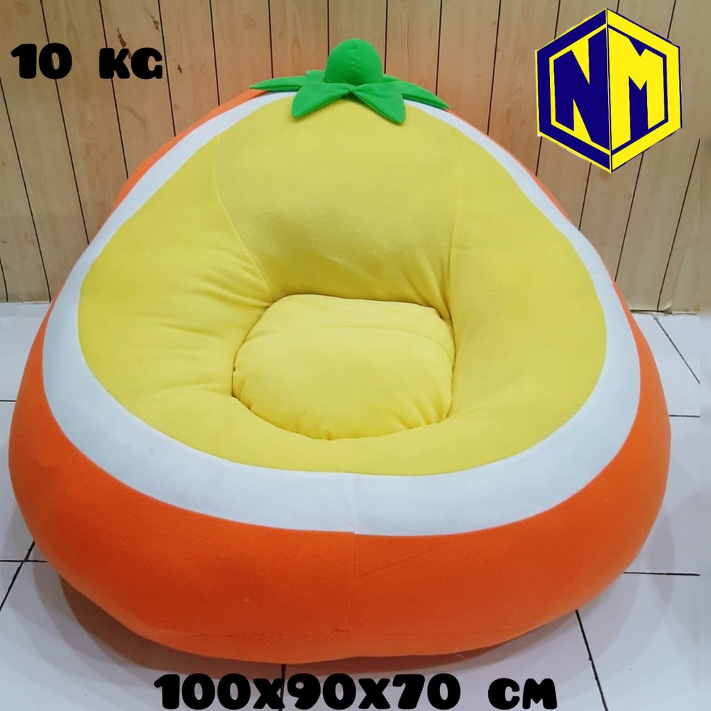 Sofa Buah Jumbo (Dewasa) Sofa Buah Karakter Lucu