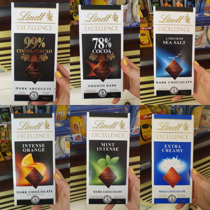 

LINDT CHOCOLATE EXCELLENT 100G / COKLAT LINDT