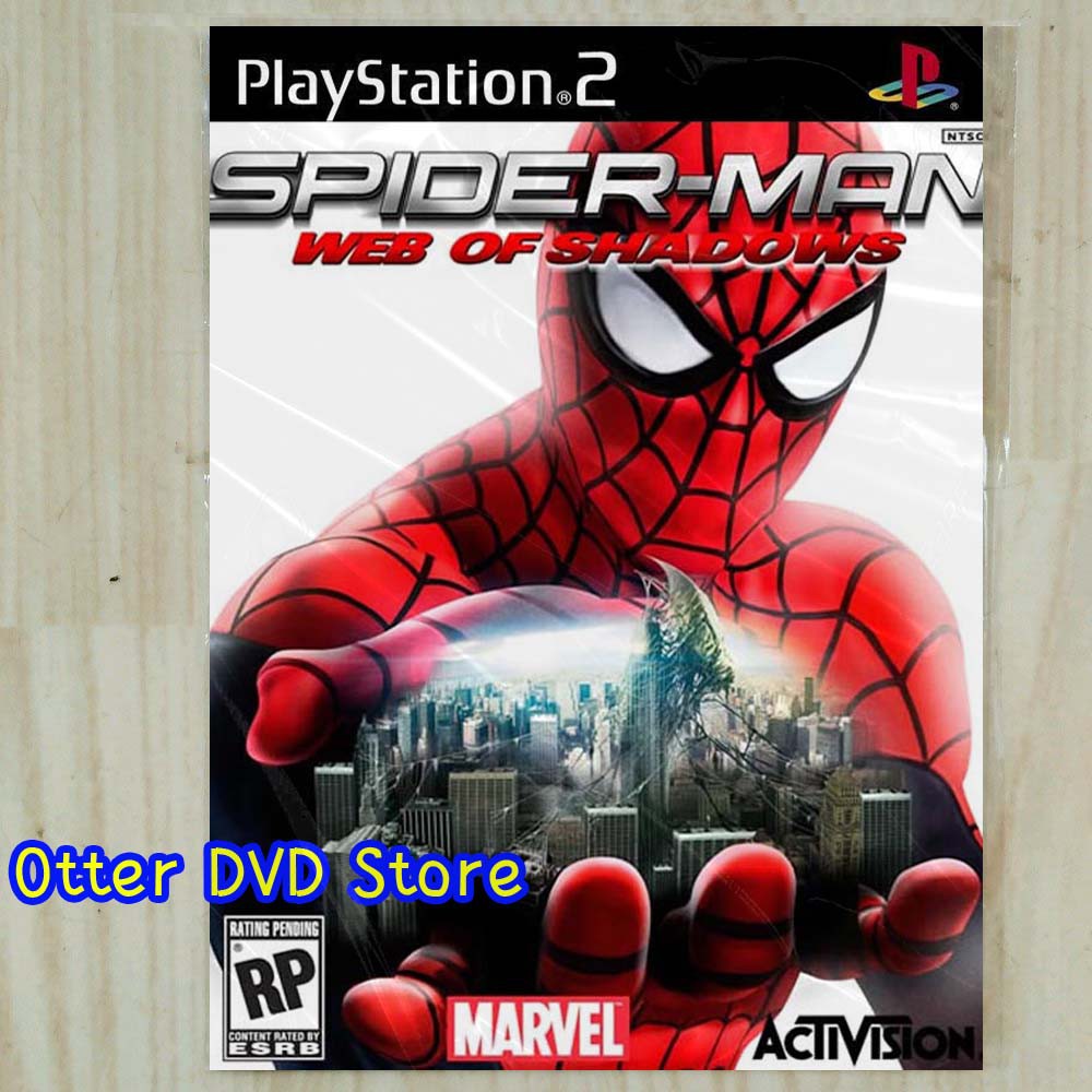 Kaset Game PS2 PS 2 Spiderman Spider Man Spider-Man - Web of Shadows