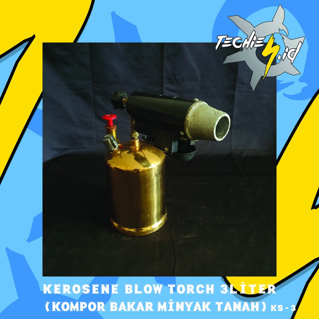 Kerosene Blow Torch 3Liter (Kompor Bakar Minyak Tanah) KS-3