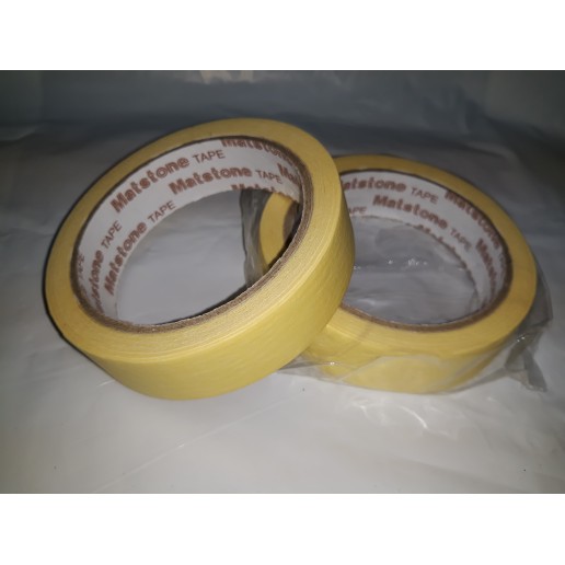 

Lakban kertas 1 inch x 20 meter / masking tape 24mm x 20 meter