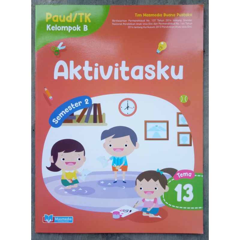 Jual Buku Paket Aktivitas Tematik TK B USIA 5-6 TAHUN | Shopee Indonesia