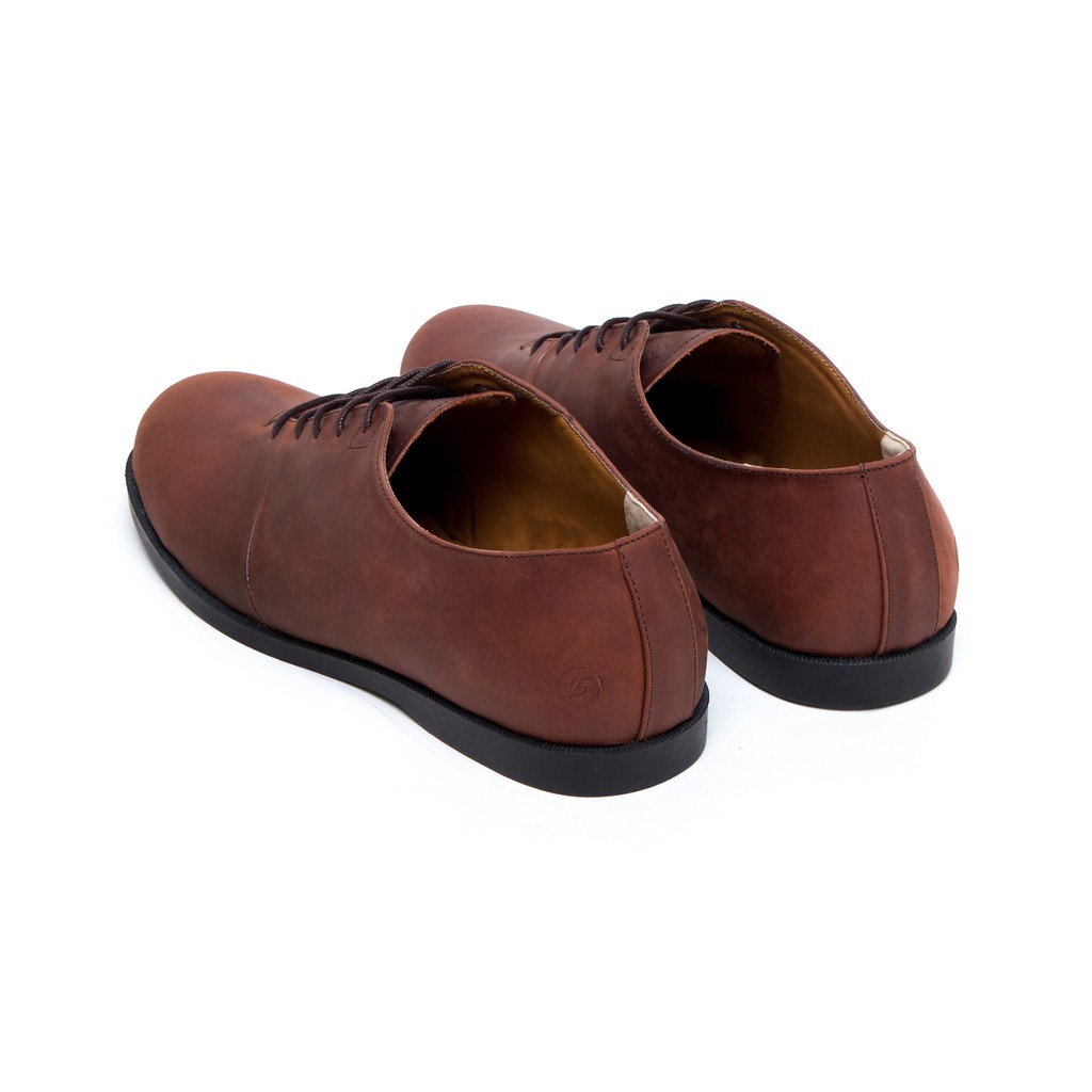 ARMAN BROWN | Indopride | Sepatu Kulit Asli Klasik Vintage Pria/Cowok/Men - Derby - Footwear Zapato