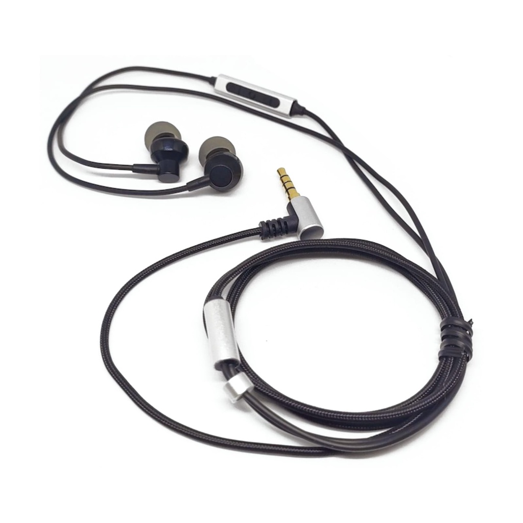 Maxi R12 HiFi Bass Headset Monitor Low Noise Earphone With Mic