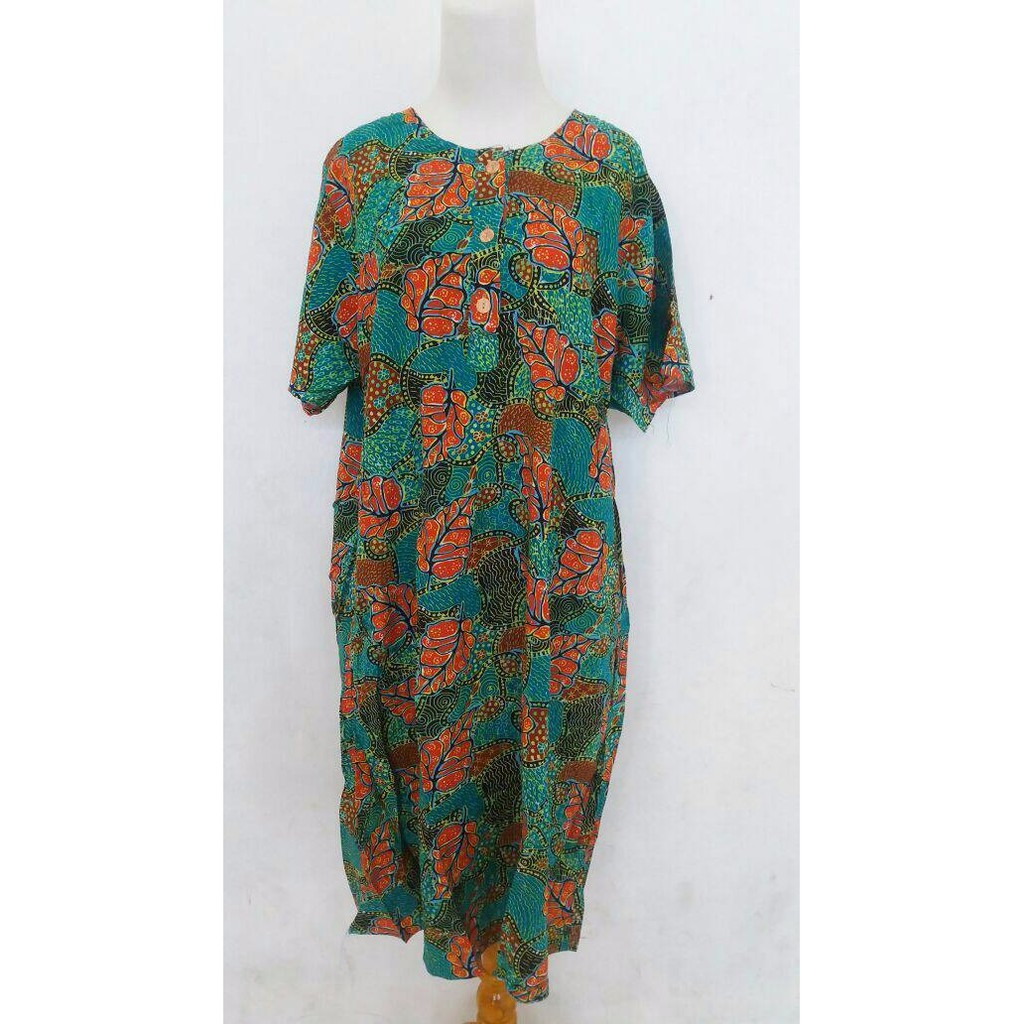 Terlaris daster pendek kencana ungu daster batik baju tidur batik kencana ungu MURAH MERIAH