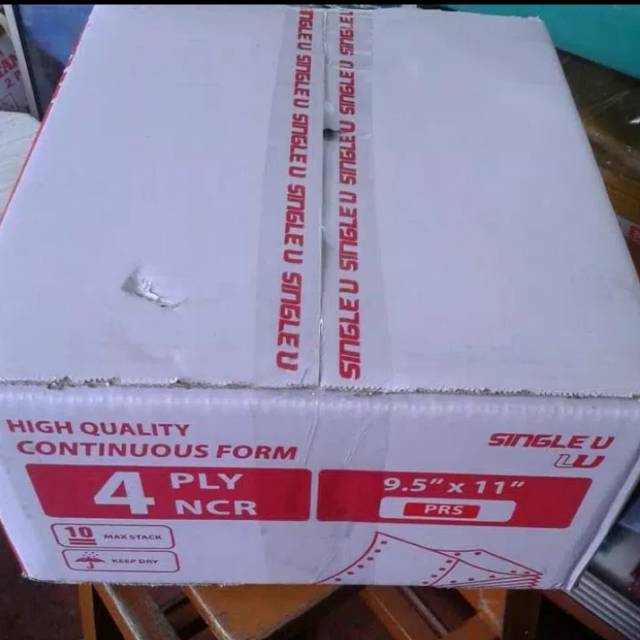 

Kertas continuos form 9-5"x11"ncr 4ply
