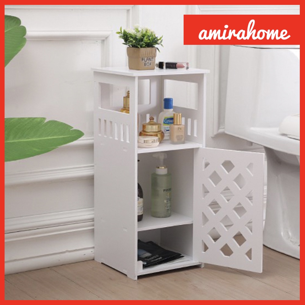 Rak DIY Lemari Minimalis Serbaguna Susun 3 Pintu Motif Rotan