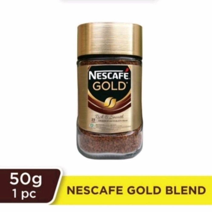 

vd201r Nescafe Gold Kopi Instan Kopi Hitam Jar 50Gr Ds20X11