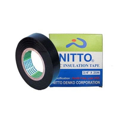 Isolasi Lakban Listrik Nitto Solasi Kabel Listrik Pvc Insulation Tape