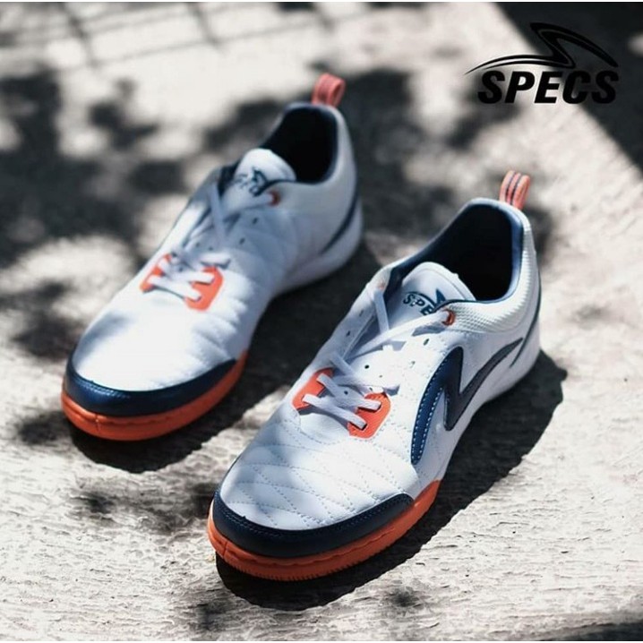 Sepatu Futsal Murah Specs Metasala Nativ IN White/Estate Blue