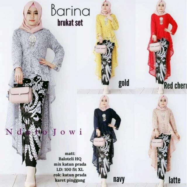 Barina Brukat set