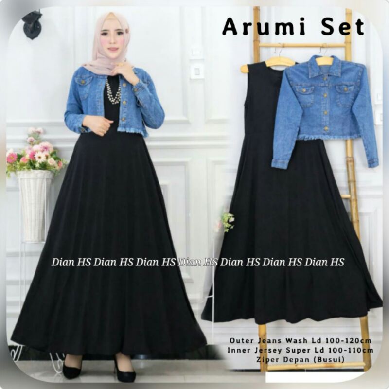 ARUMI SET jeans washed + jersey super