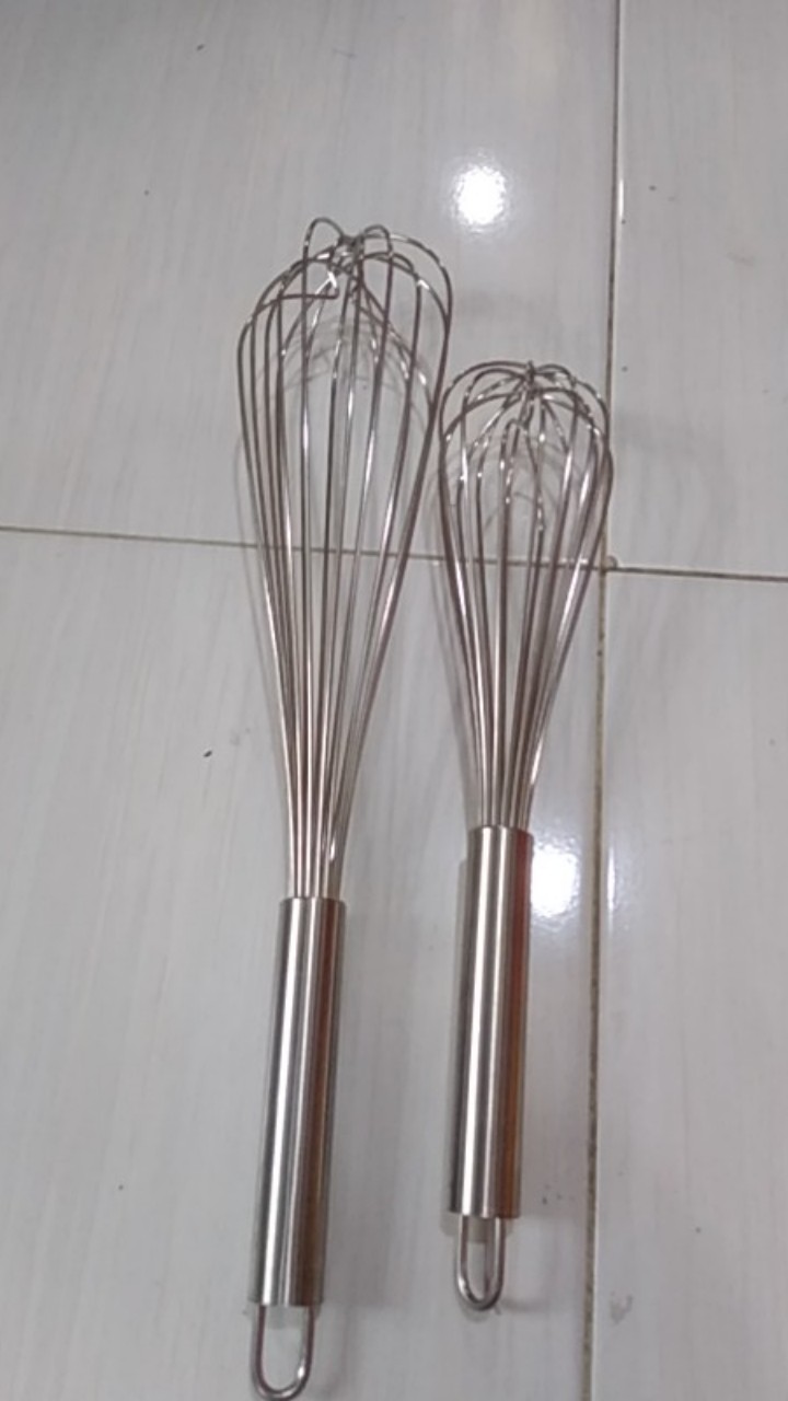 Termurah Kocokan Telur Besar 18inch 20inch Pengocok Telur Manual Stainless Steel