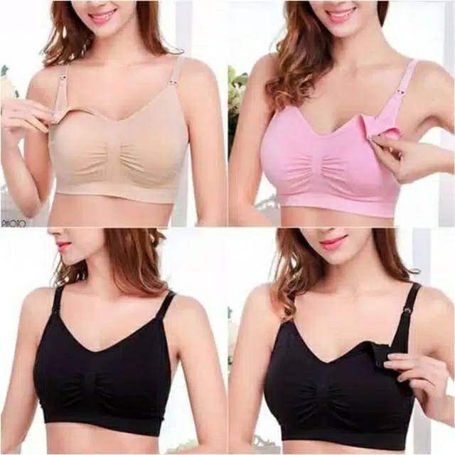 Bra Menyusui Bra Hamil Maternity Seamless Nursing Bra P41