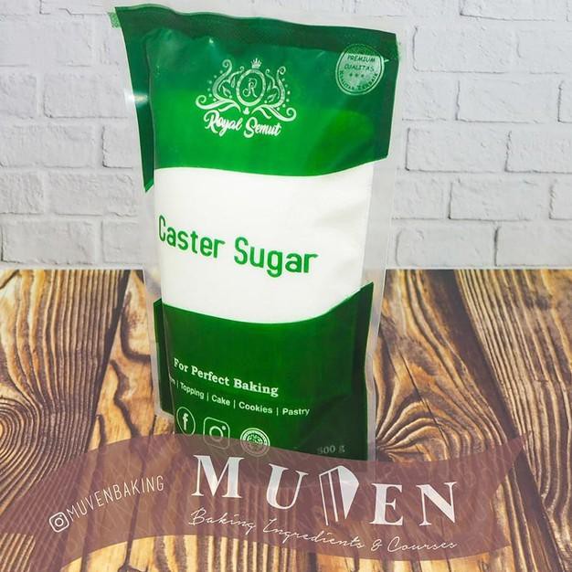 

CUCI GUDANG!!! ROYAL GULA KASTOR / CASTER SUGAR 500 GR / CASTOR SUGAR POWDER HALUS