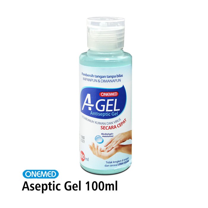 HAND SANITIZER GEL ASEPTIC GEL 100ML ONEMED