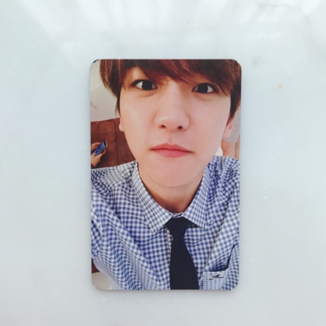 Jual Exo Baekhyun Exodus Photocard Whitekorean Version Shopee Indonesia 6508