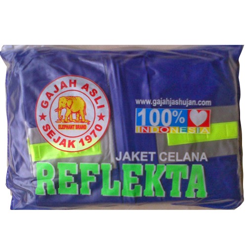 JAS HUJAN Setelan Jaket Celana Merk Gajah Reflekta Awet Promo MURAH