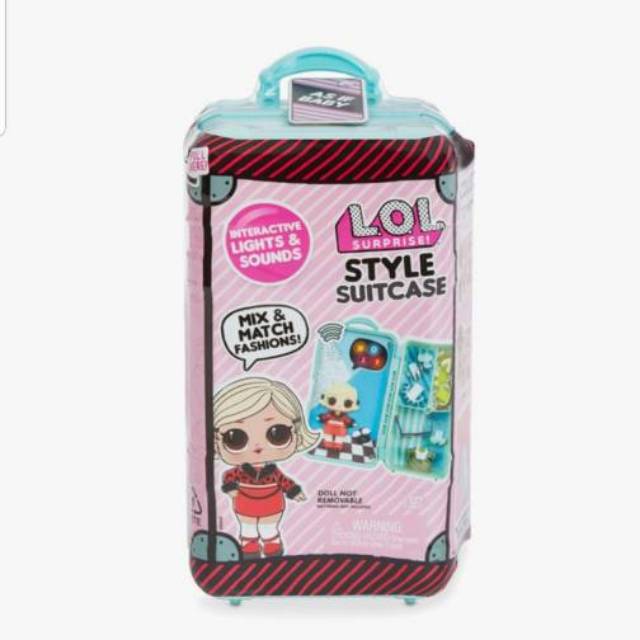 mainan LOL surprise suitcase tosca color. ORIGINAL SALE