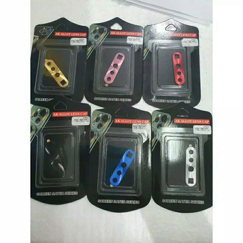 Pelindung Kamera Lensa kamera Ring kamera besi Realme 5 Realme 5s Realme 5i Realme 5 Pro