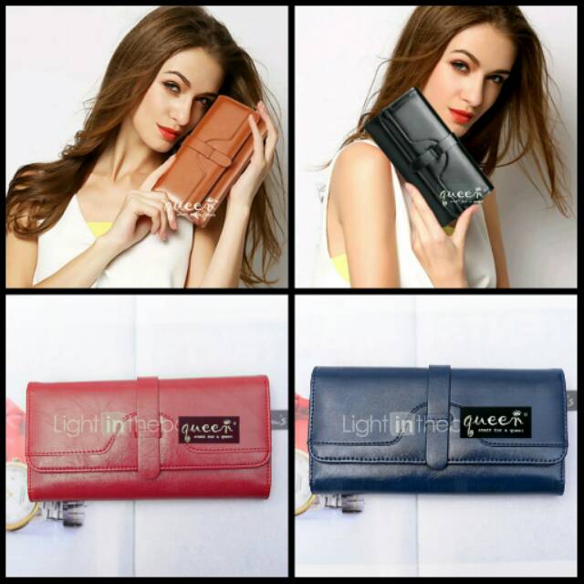 Dompet Kulit Wanita Murah / Dompet Kulit Simple / Dompet Wanita Lucu Murah