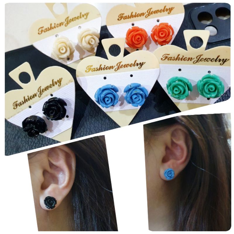 Anting fashion Bunga Anting Fashion Import i28