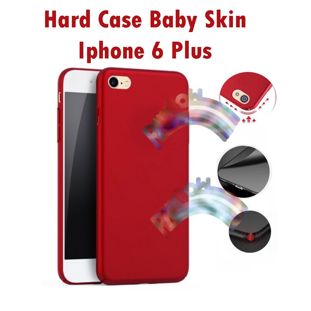 Case Matte Baby Skin Iphone 6 Plus Hardcase BabySkin Slim Casing Anti Fingerprint Case Iphone 6 Plus
