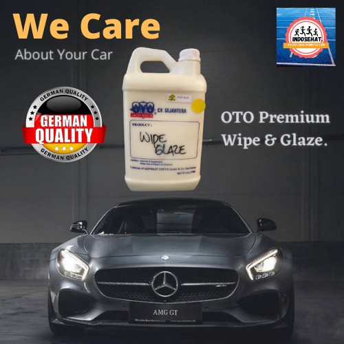 OTO Premium Wipe & Glaze / Semir Kilat Ban Mobil Lisensi Jerman !!