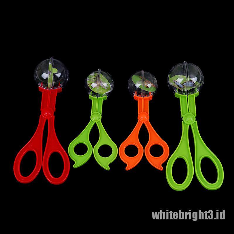 (white3) Mainan Gunting Penangkap Serangga Bahan Plastik Untuk Anak