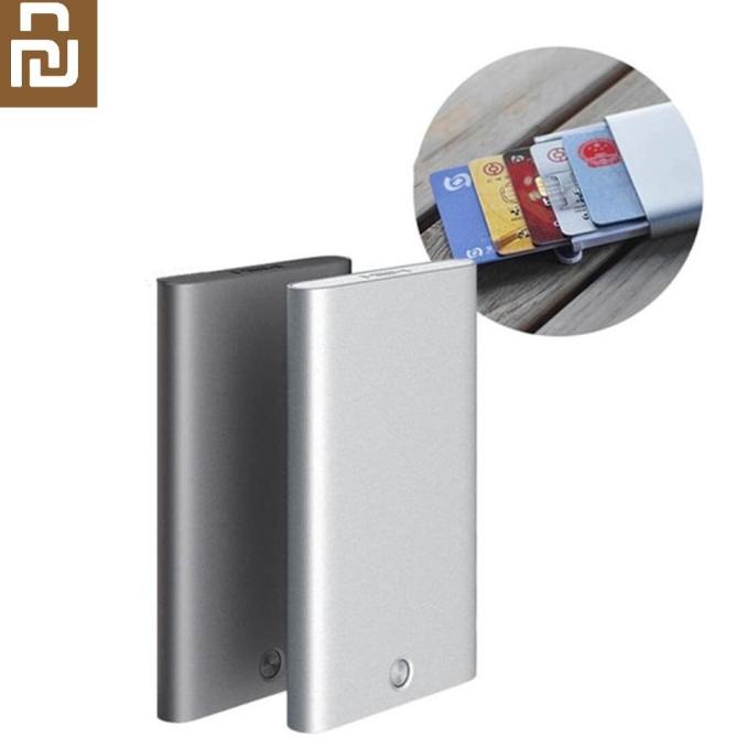 

Office & Stationery | Document Organizer | Original Miiiw Automatic Popup Cover Card Holder Metal Case Kartu Nama | Best Seller
