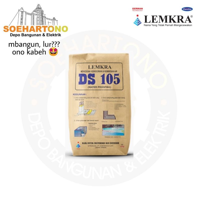 LEMKRA DS 105 5 kg Abu waterproofing