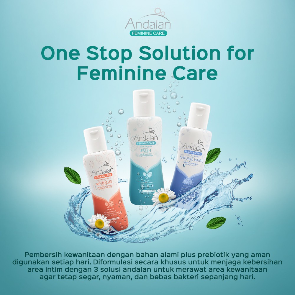 Andalan Feminine Care Fresh Sabun Pembersih Kewanitaan Anti Bau Keputihan