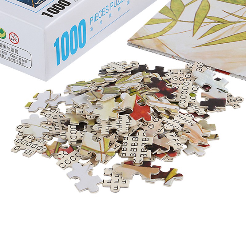 Mini Photo Jigsaw Puzzles Adult 1000 Pieces Landscape Puzzle Educational Toys ~ 