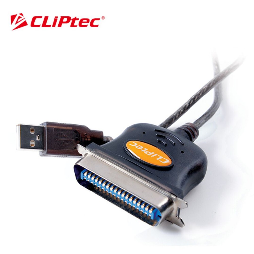 usb to parallel printer cable converter cliptec ocb301 - Kabel usb to lpt pararel ocb-301