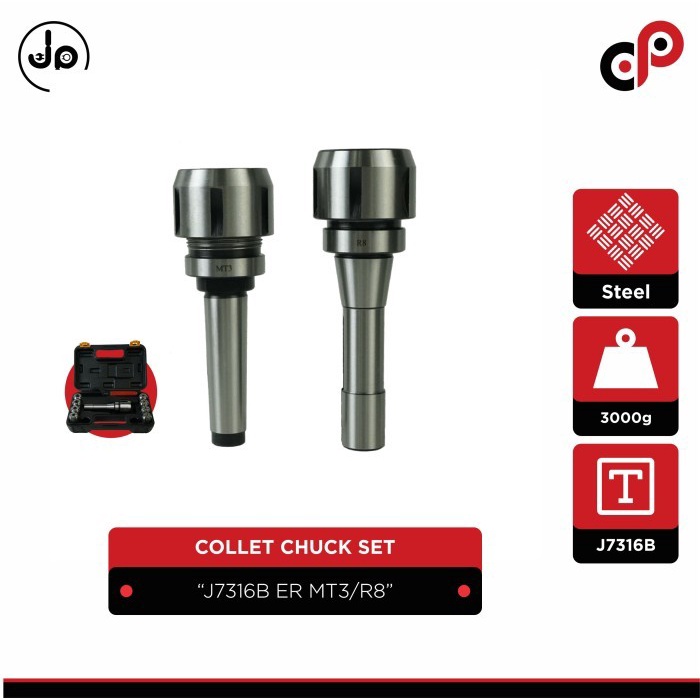 COLLET CHUCK SET J7316B ER MT3 - MT3 - MT3