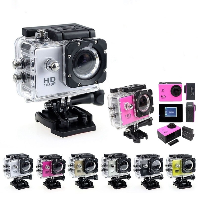 ãAda stokã'ToHayie Full HD 1080P Kamera 12MP 30M Waterproof