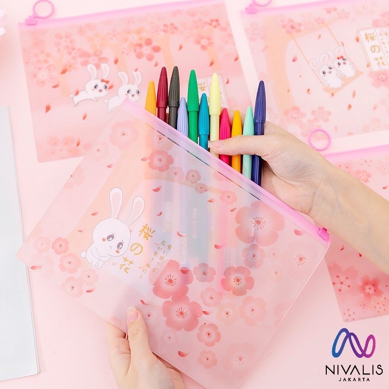 kotak pensil unicorn pink panther lucu-6