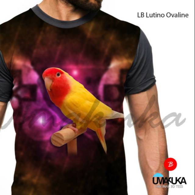 Kaos Full print umakuka-LB LUTINO OVALINE