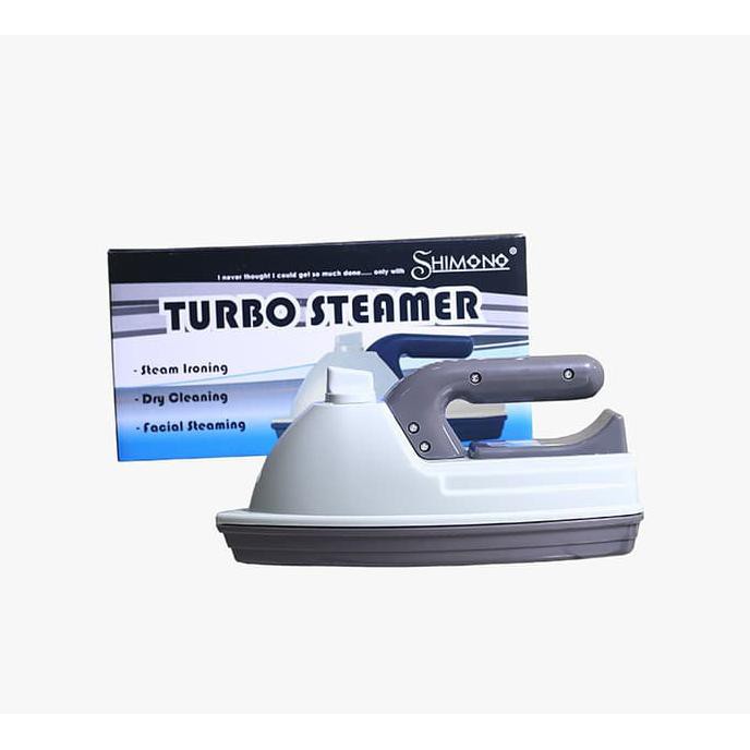 (READY COD) Setrika Uap Mago Turbo Steamer - Abu-abu Muda BIG SALE