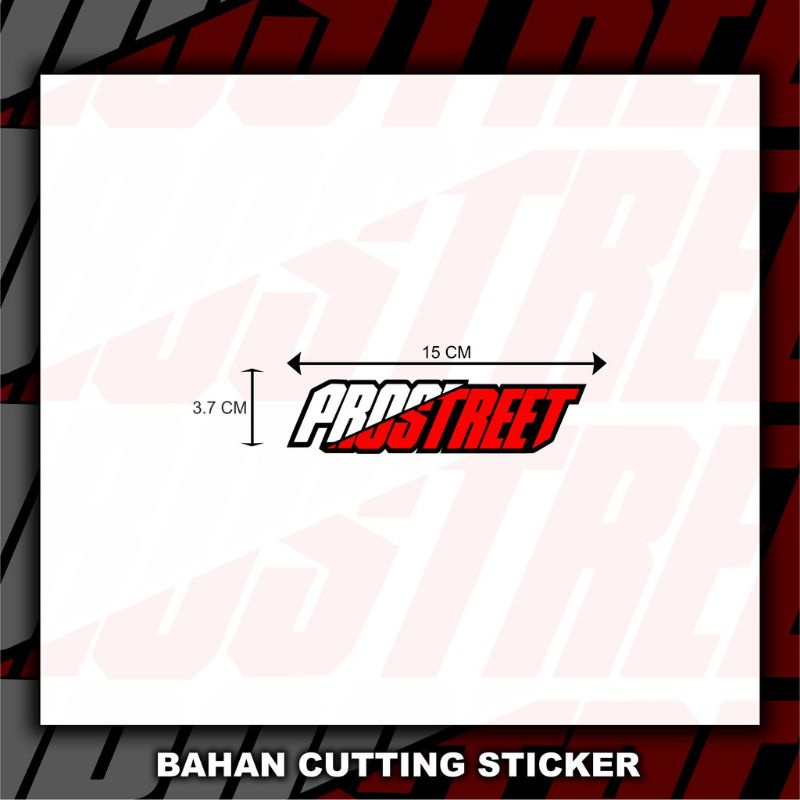 STICKER CUTTING PROSTREET